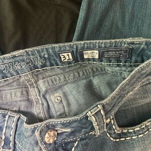 Miss Me Blue Skinny Jeans